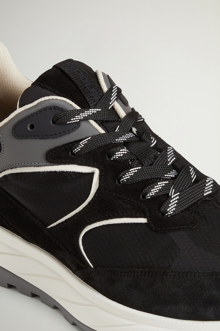 Remix Running Sneakers Black photo 5 | Woolrich