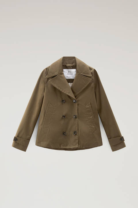 «Peacoat» Havice de Best Cotton Verde photo 2 | Woolrich