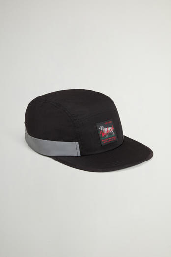 Cappellino in nylon Ripstop by Todd Snyder Nero | Woolrich