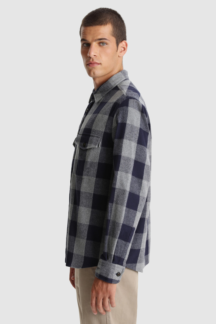Giacca camicia Oxbow con motivo d'archivio Buffalo Check