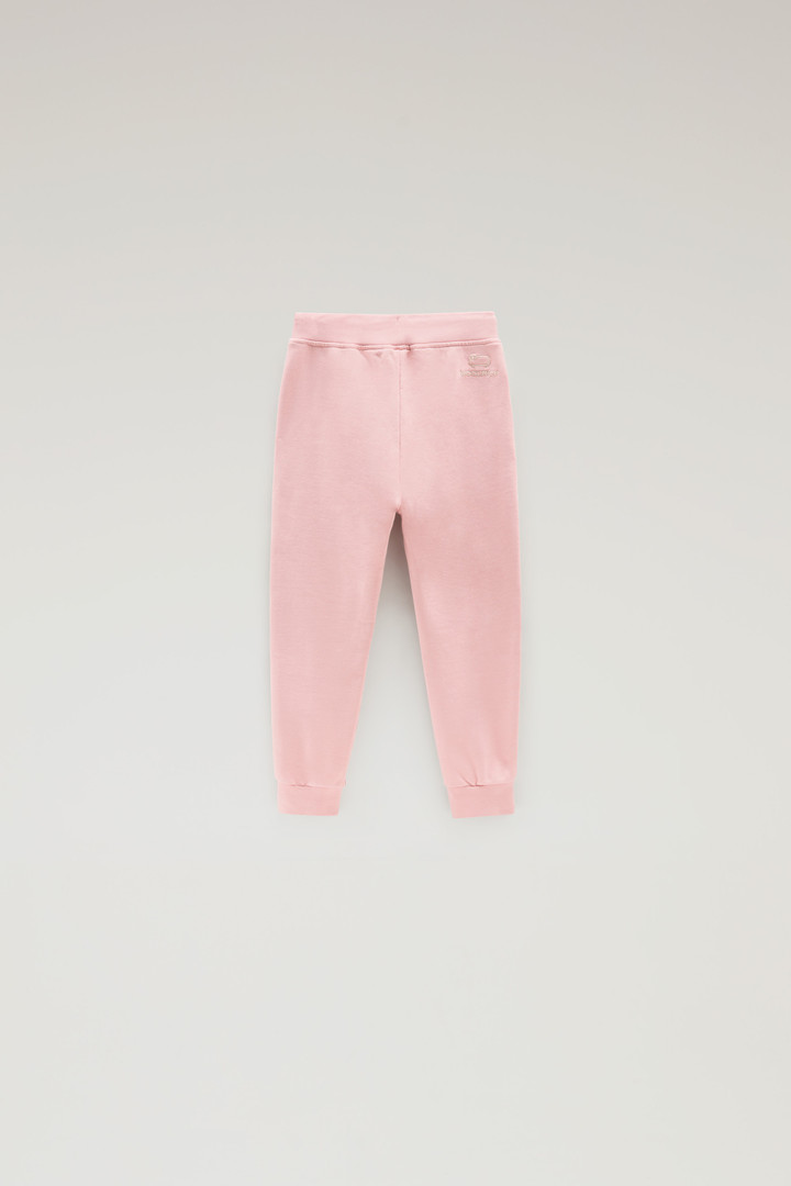 Girls' Fleece Sweatpants Pink photo 2 | Woolrich