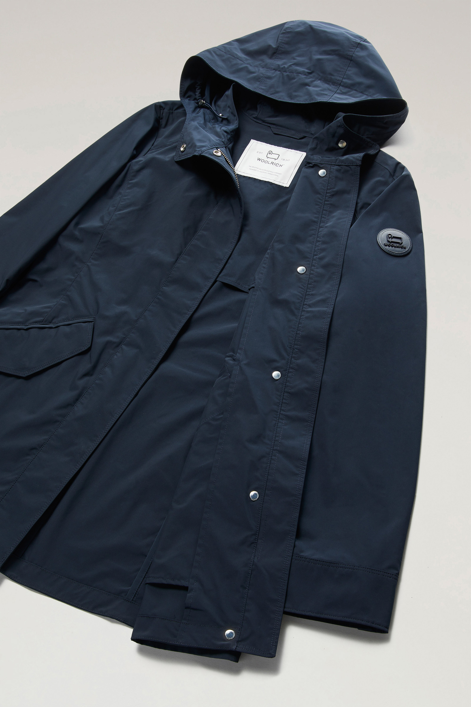 Summer Parka in Urban Touch Blue photo 6 | Woolrich
