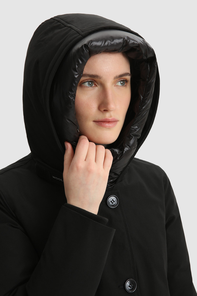 Arctic Parka a collo alto con doppio cappuccio