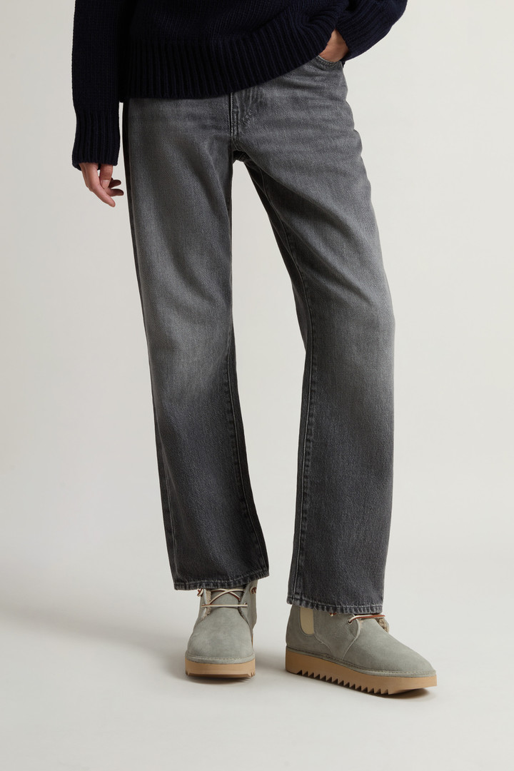 Hugger Ankle Boots in Suede Gray photo 6 | Woolrich