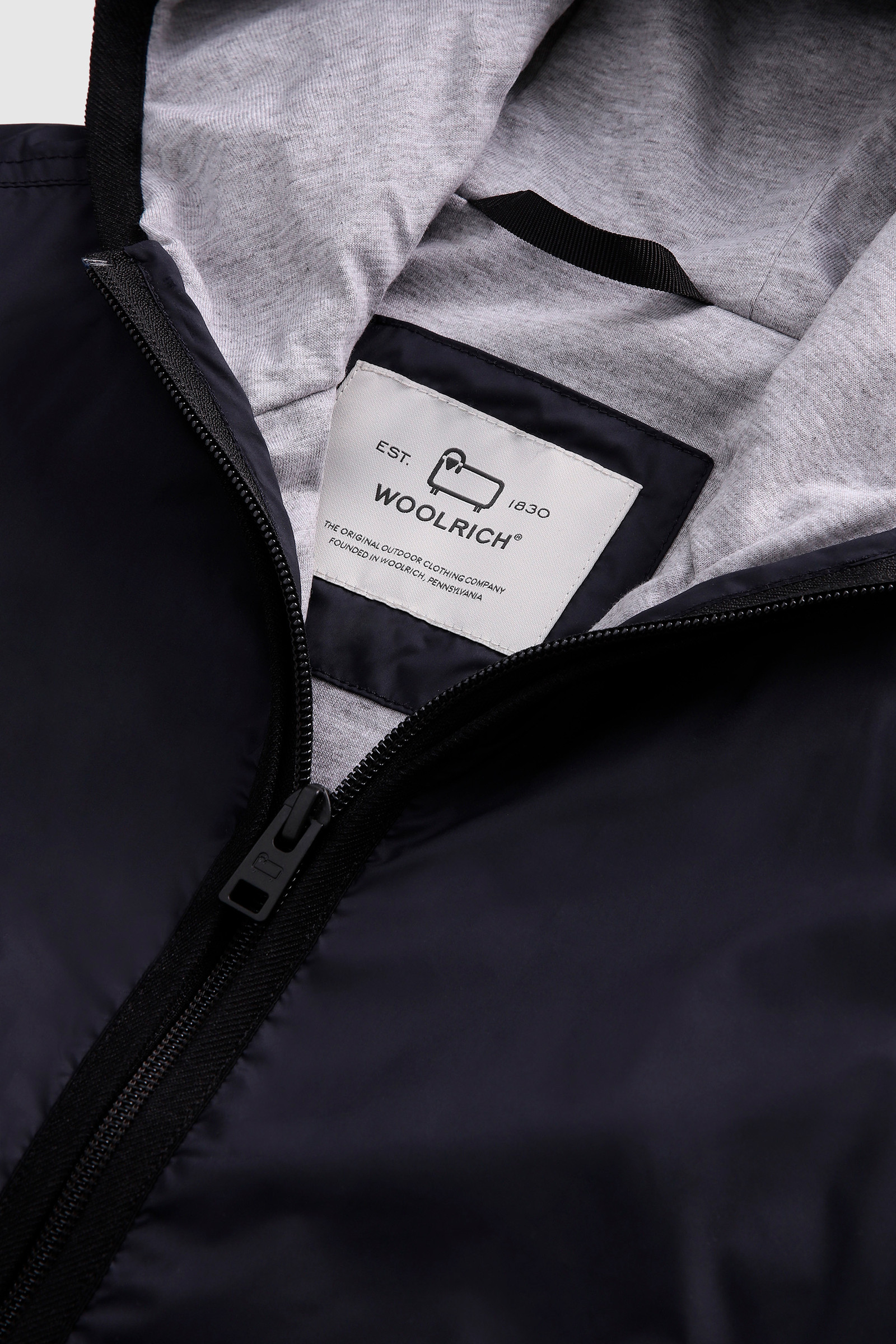 Chaqueta Ryker de niño con capucha azul photo 4 | Woolrich
