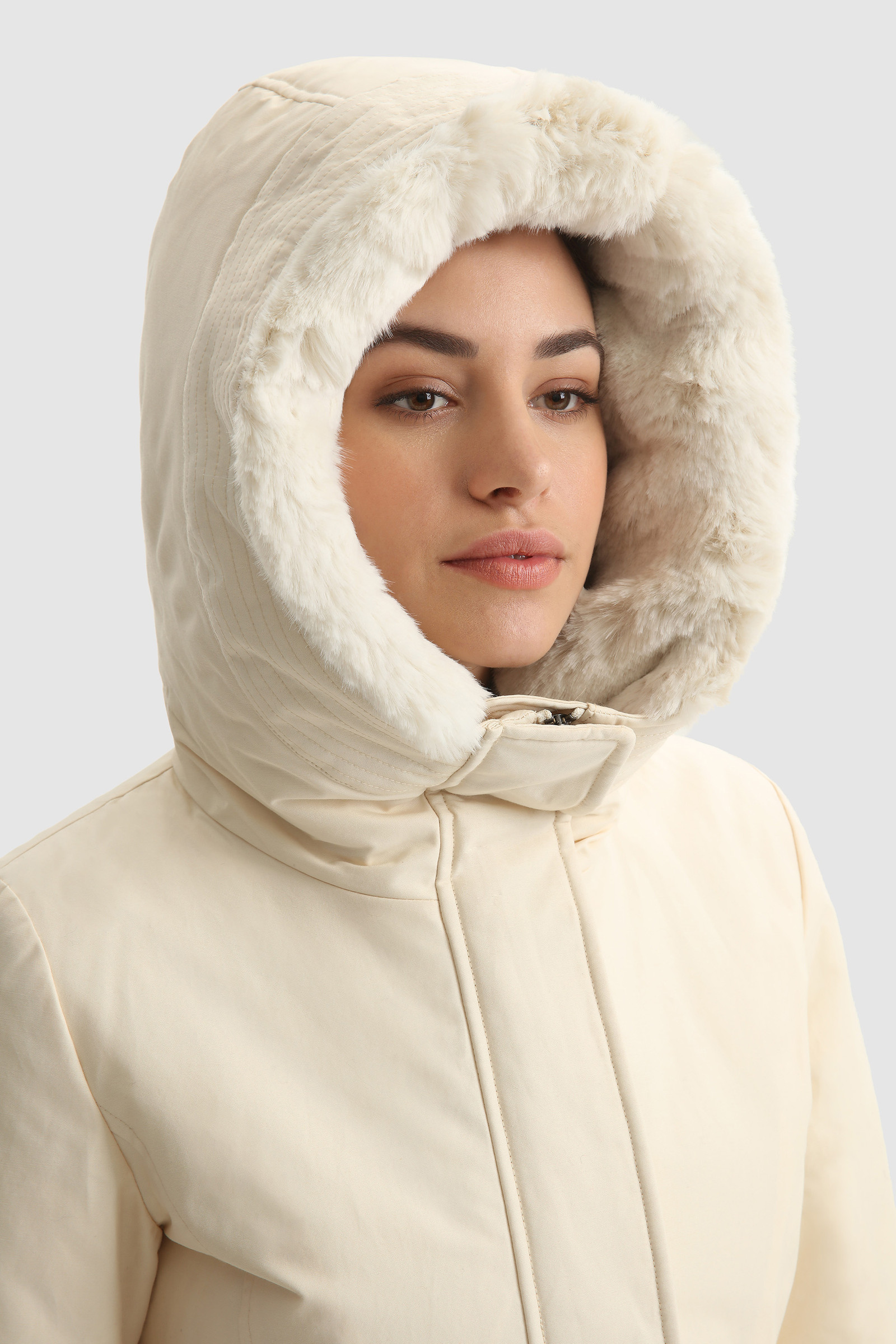 Boulder Parka with faux fur