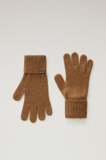 Gloves in Pure Cashmere Brown | Woolrich