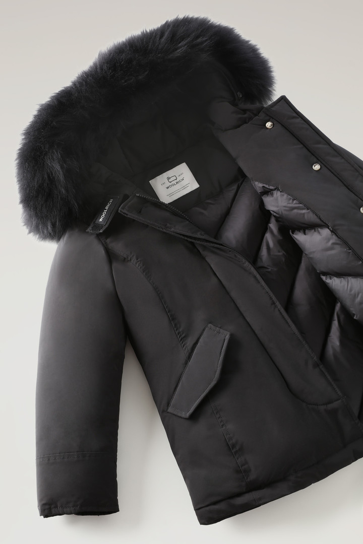 Arctic Parka Luxury in Urban Touch da bambina con pelliccia di Cashmere Nero photo 7 | Woolrich