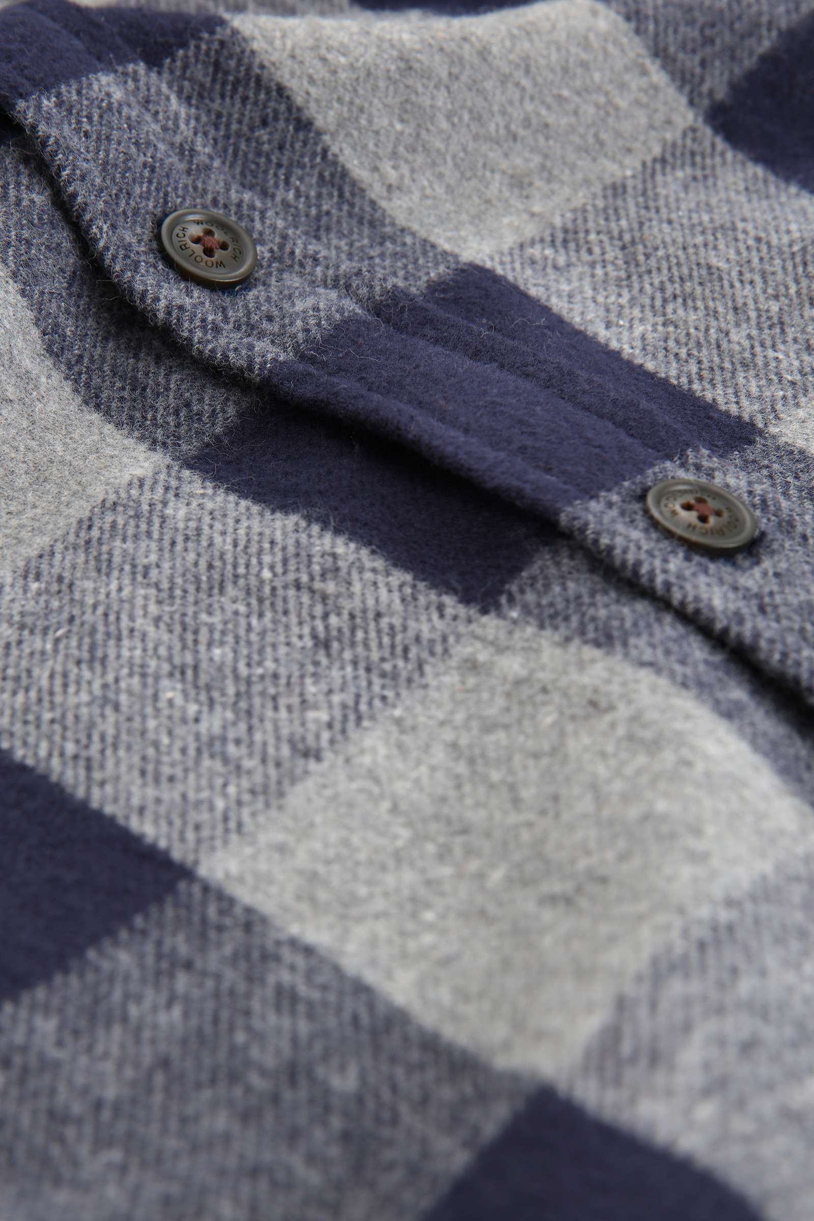 Chemise Oxbow avec motif d'archive Buffalo Check grey photo 10 | Woolrich