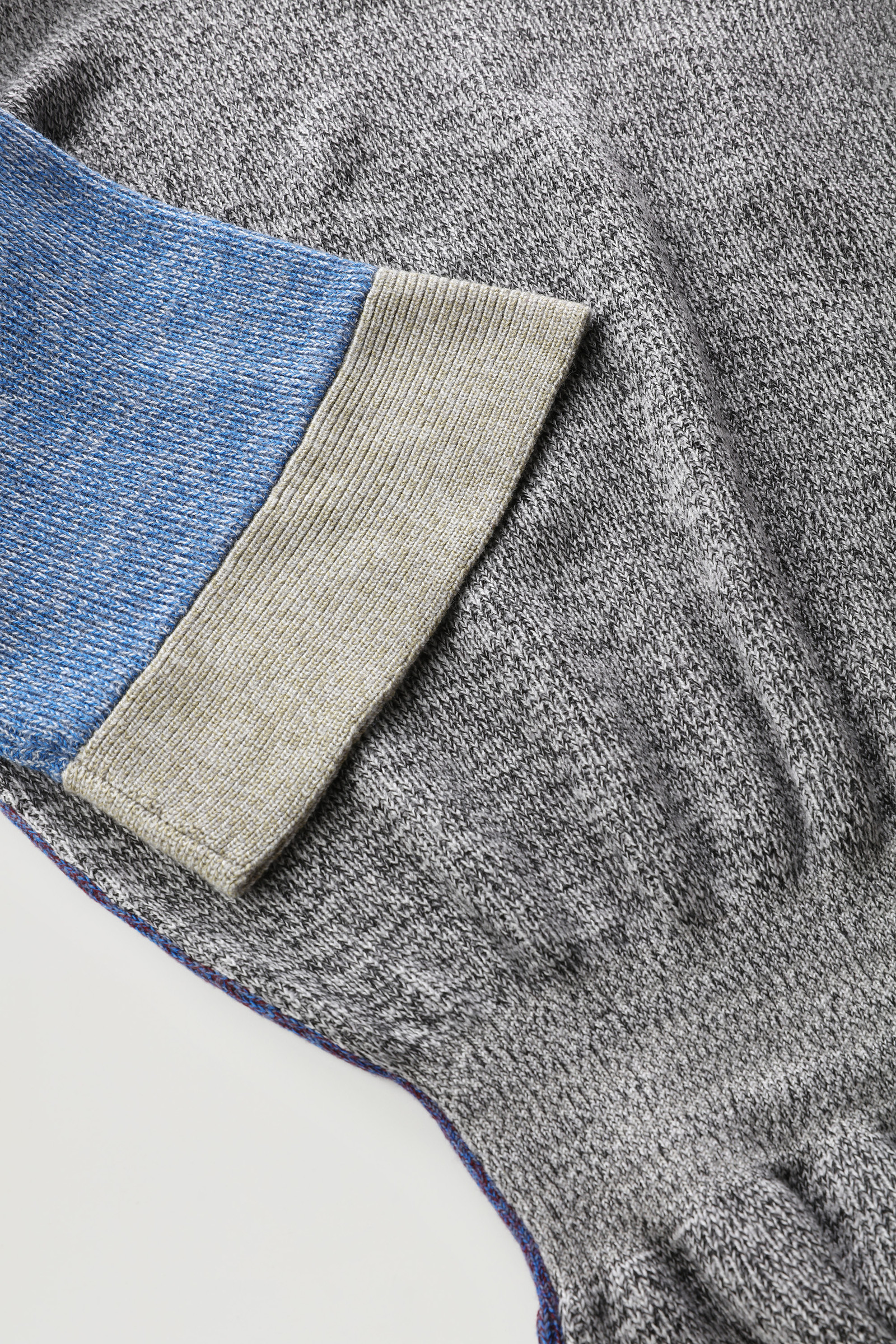 Robe côtelée en blocs de couleur bleu photo 7 | Woolrich