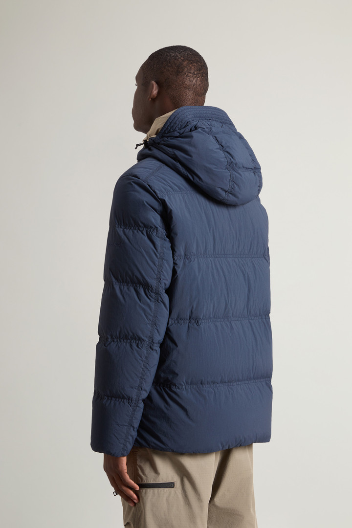 GARMENT DYED PUFFER JACKET Blau photo 3 | Woolrich