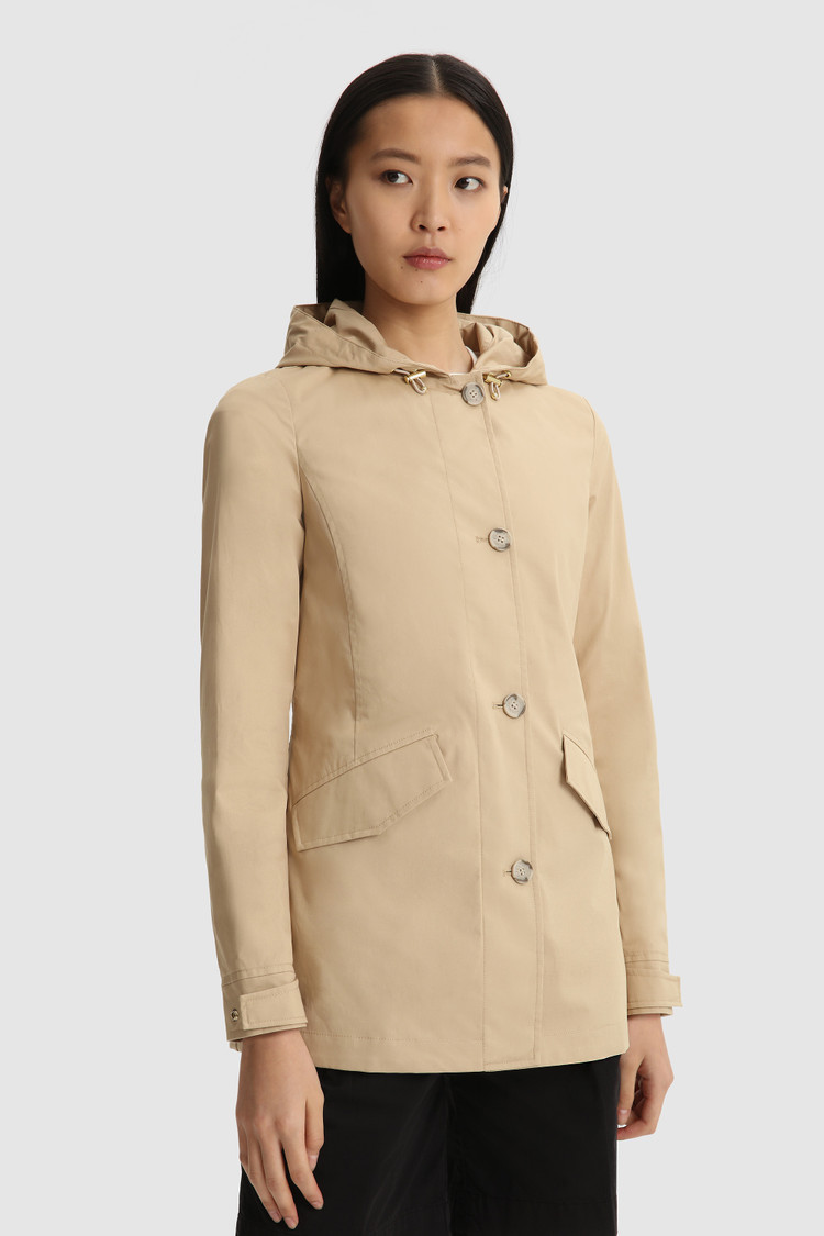Parka Jessamine de algodón de triple capa