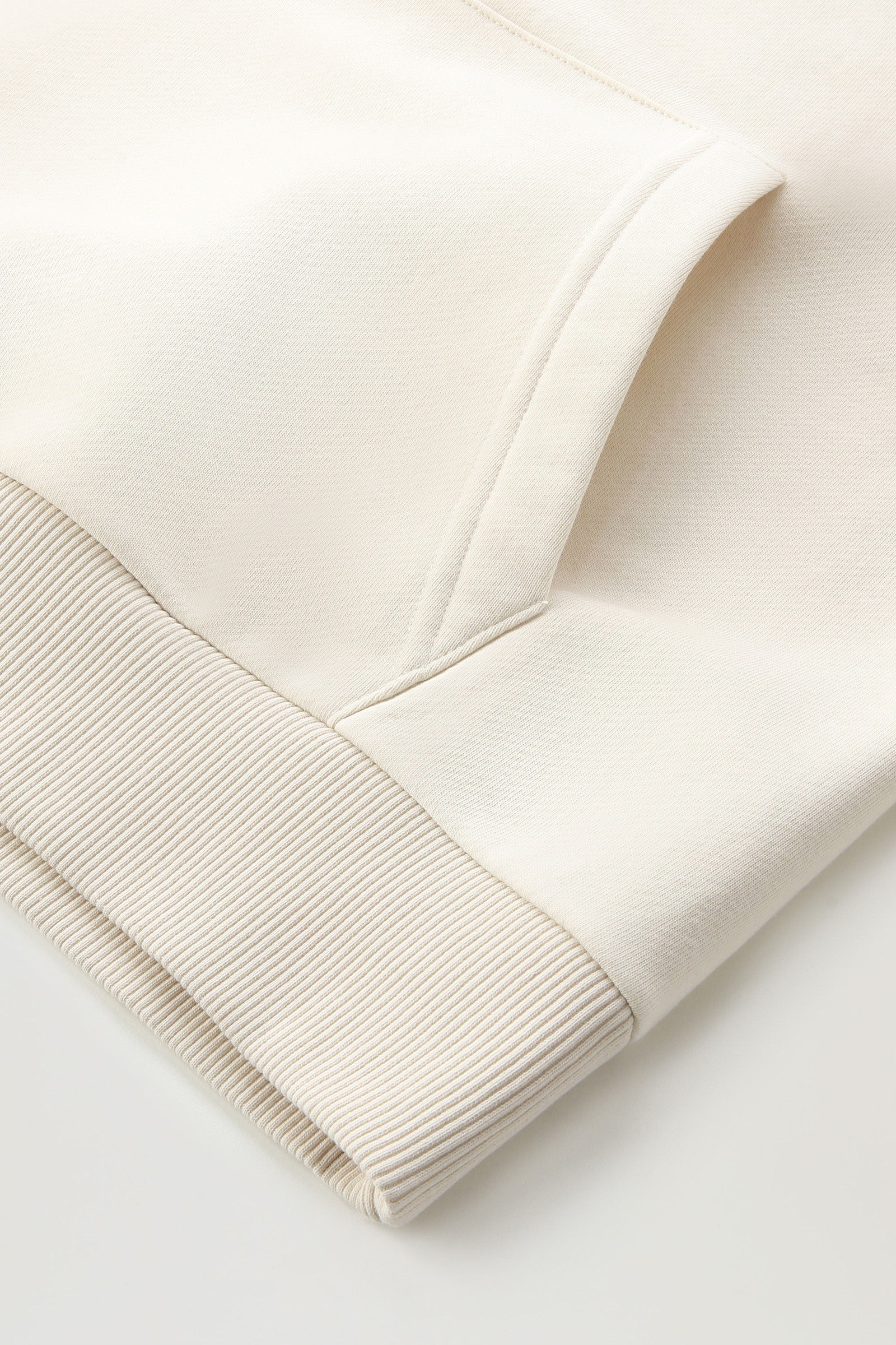 Sudadera con capucha y logo blanco photo 7 | Woolrich