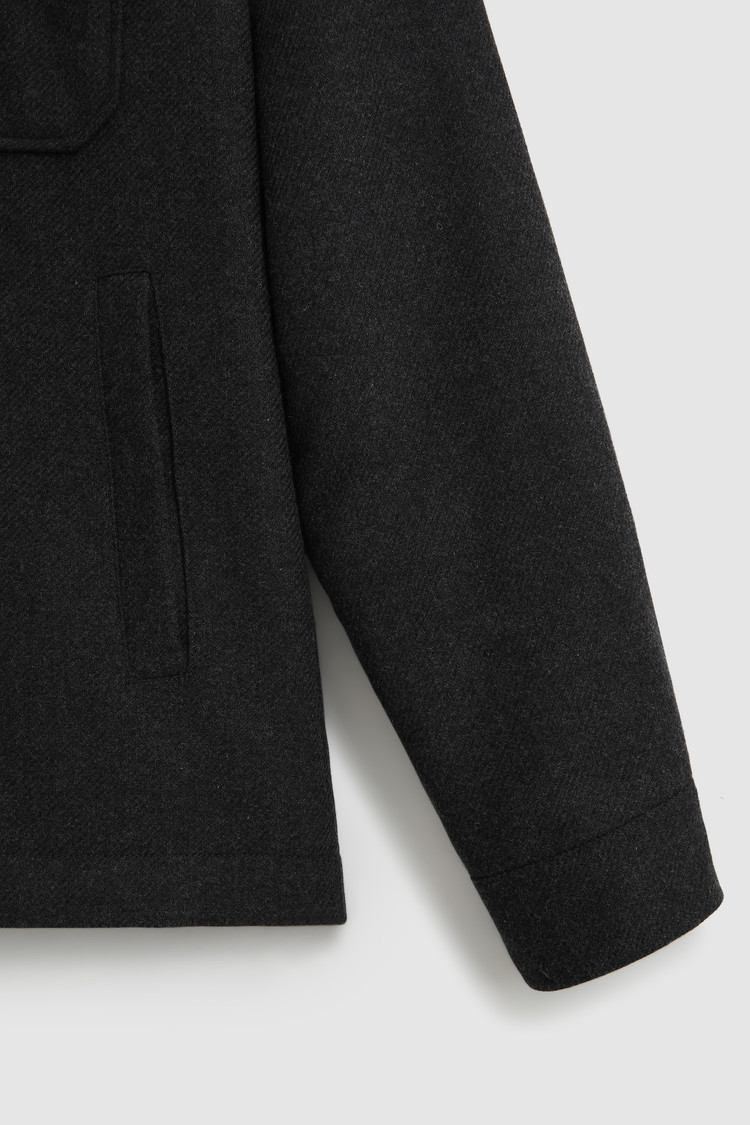 Alaskan Shirt in recycled Italian wool