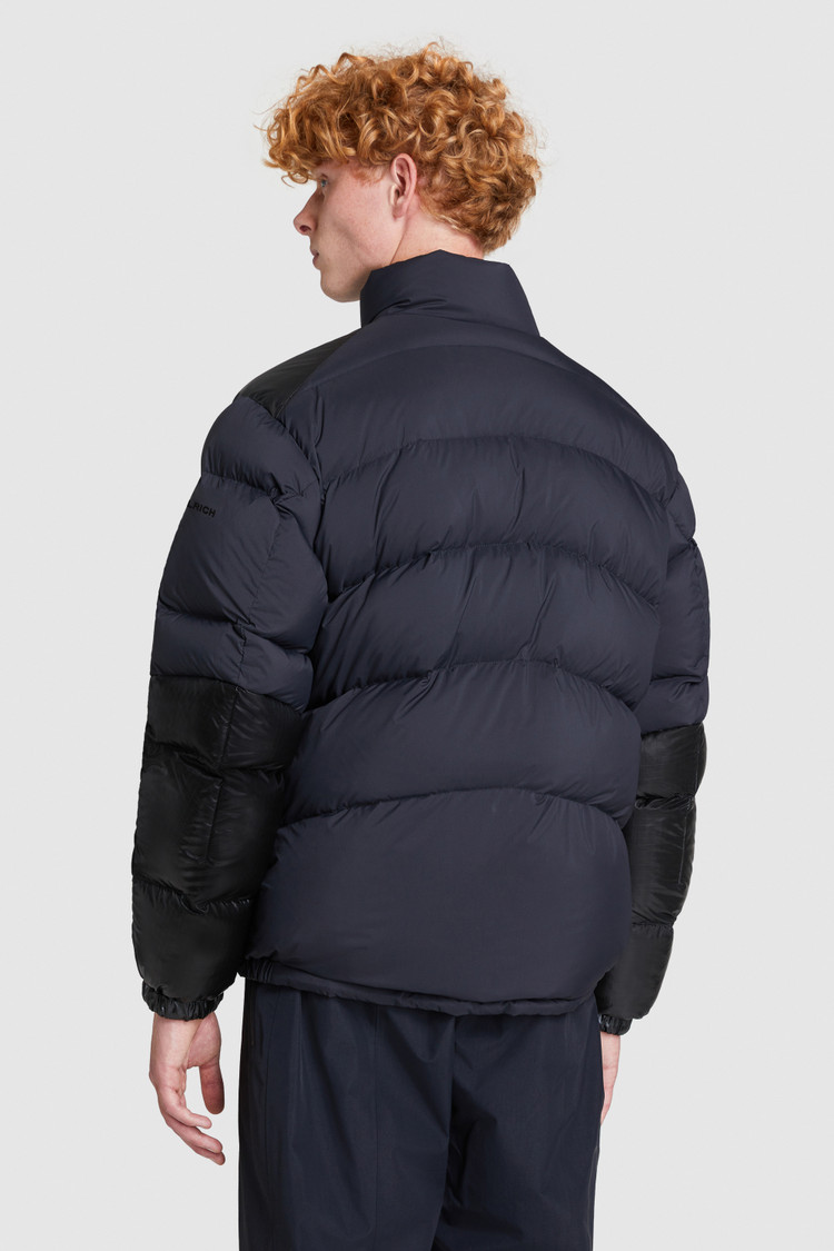 Wendbare Muffle Daunenjacke