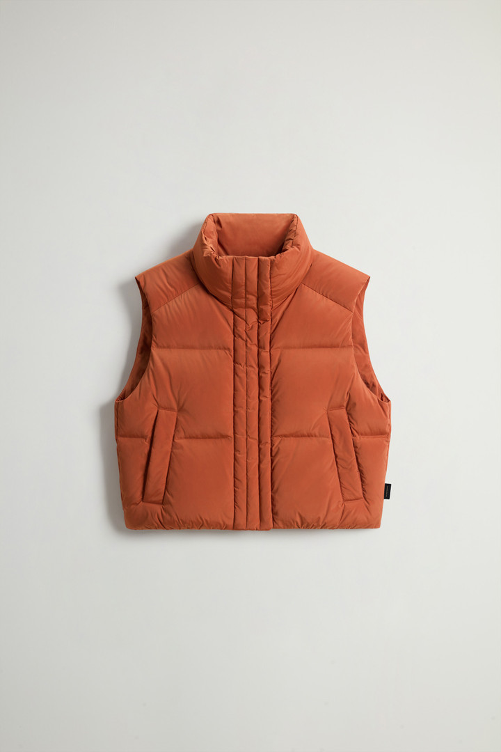 Alsea Quilted Stretch Nylon Vest Brown photo 5 | Woolrich