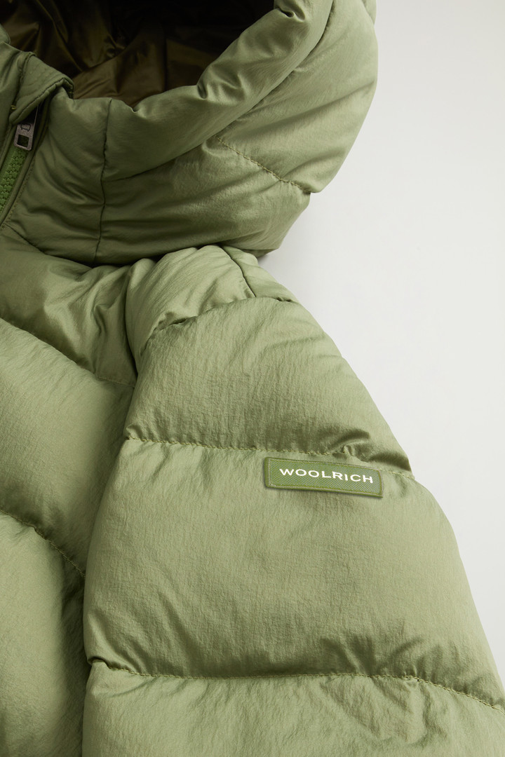 Boys’ Sierra Supreme Down Jacket Green photo 4 | Woolrich