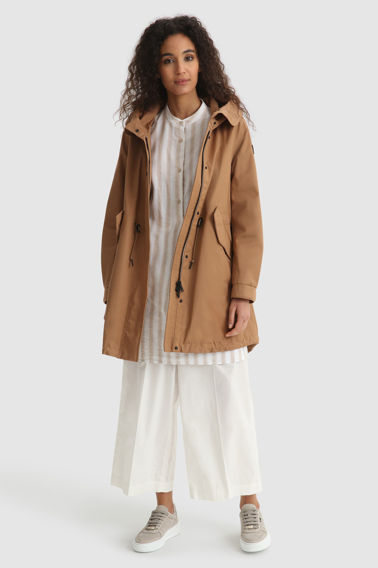 Cotton linen long shirt