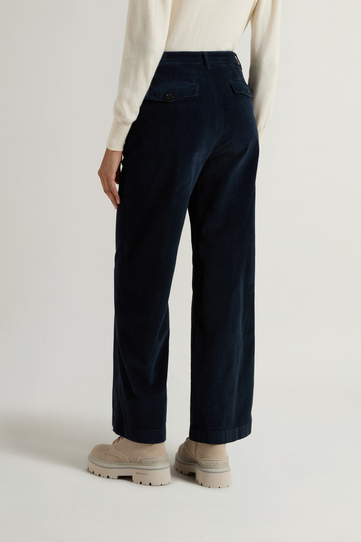 Garment-Dyed Corduroy Pants Blue photo 3 | Woolrich