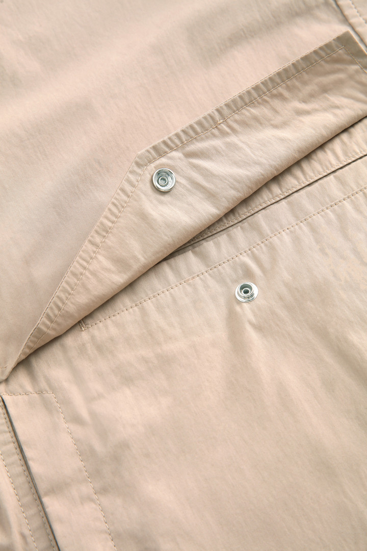Kendall Jacket in Cotton Nylon Blend Beige photo 9 | Woolrich
