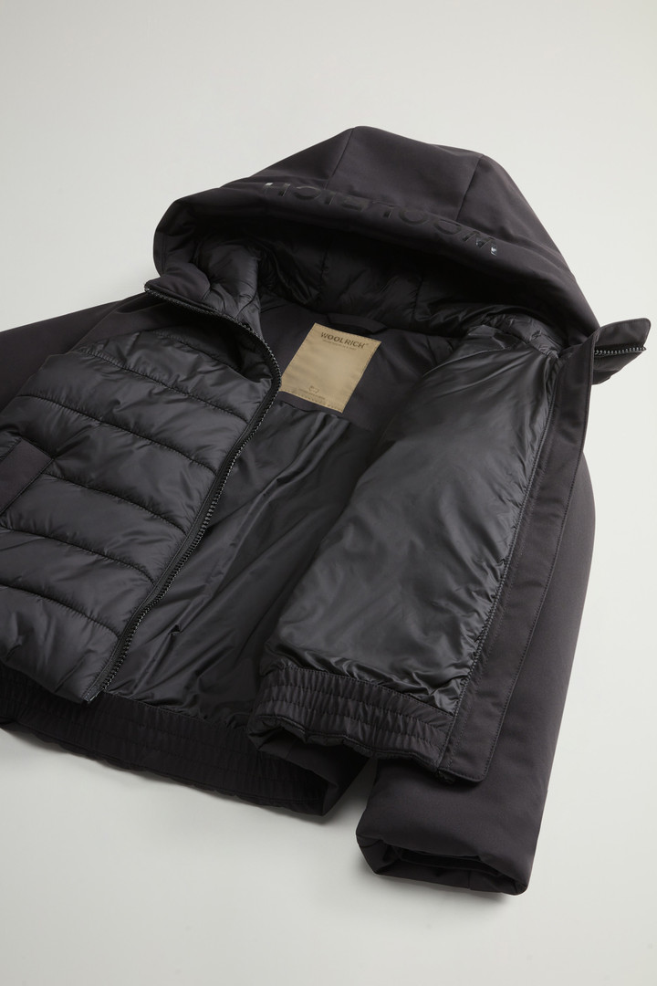 Firth Hybridjacke aus zweilagigem Stoff für Mädchen Schwarz photo 5 | Woolrich