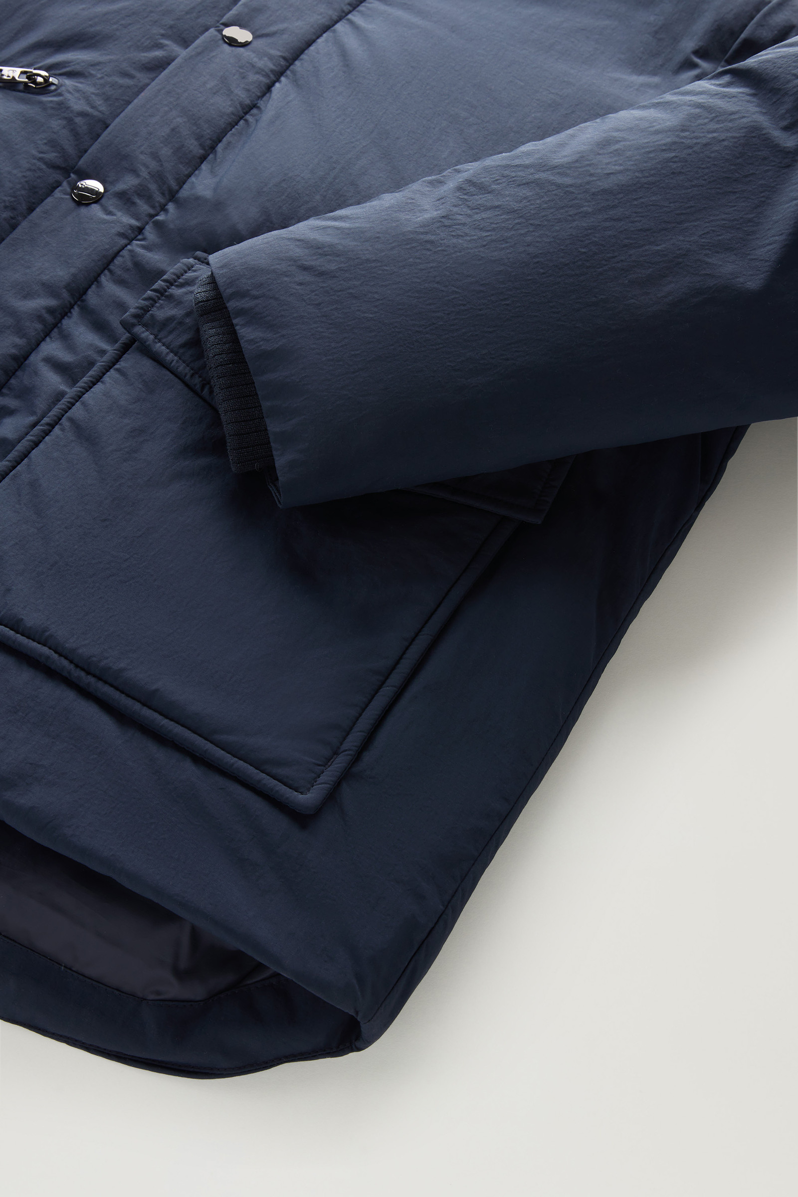 Aleutian Jacket in Taslan Nylon Blue | Woolrich USA