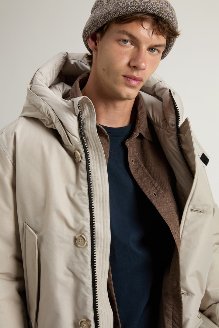 Arctic Parka in Ramar Cloth Dove Grey photo 4 | Woolrich