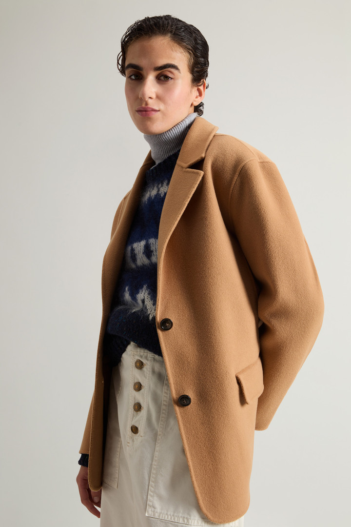 Blazer aus reiner Schurwolle Beige photo 4 | Woolrich