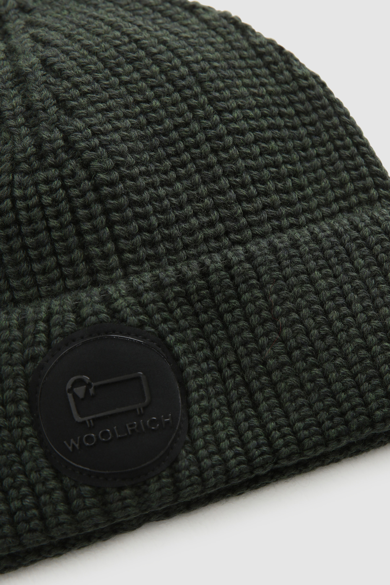 Save 41% Mens Hats Woolrich Hats Woolrich Beanie With Patch in Green for Men 