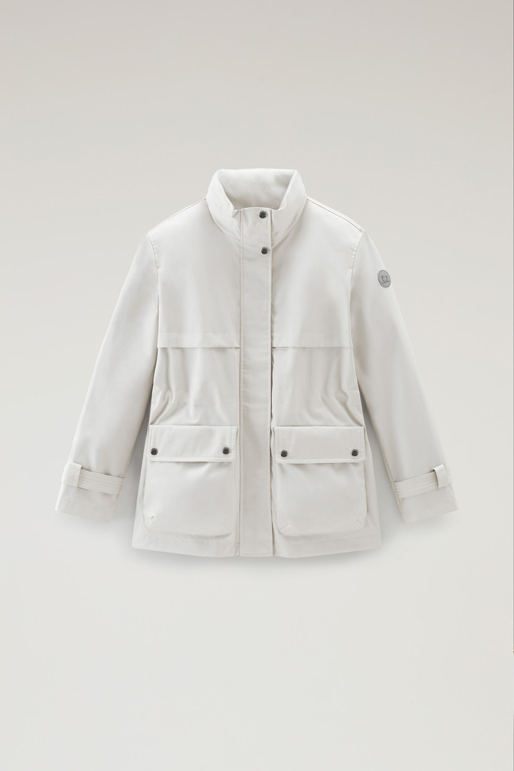 Havice Field Jacket with Foldable Hood White photo 5 | Woolrich