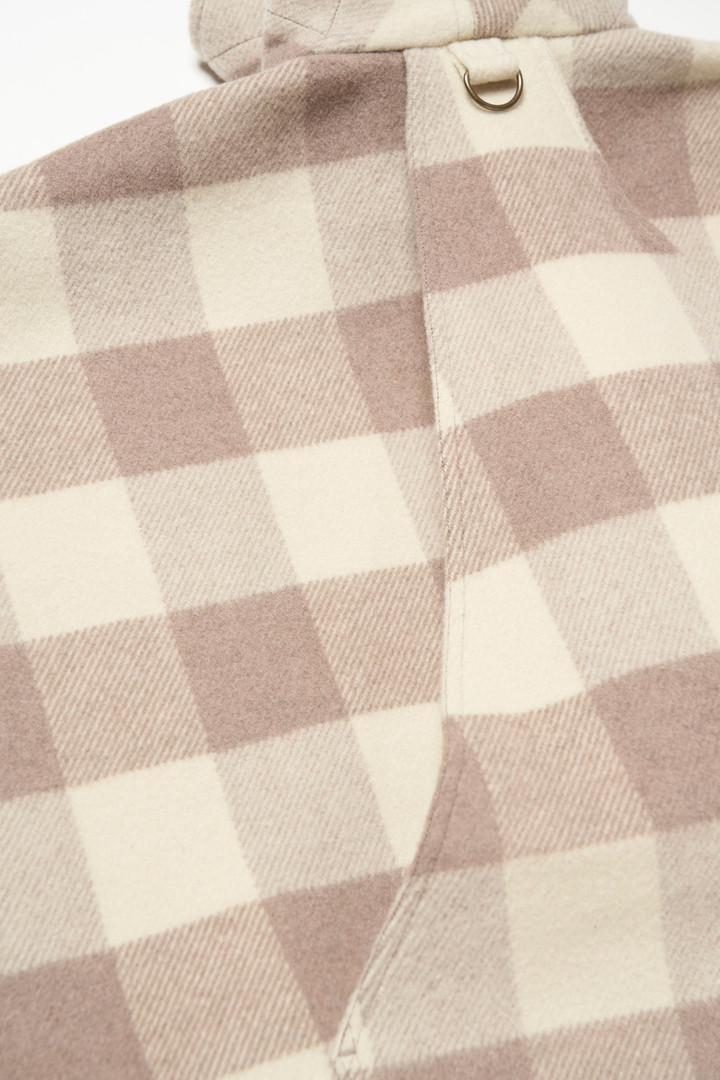 WOOL CHECK HUNTING JACKET Beige photo 13 | Woolrich
