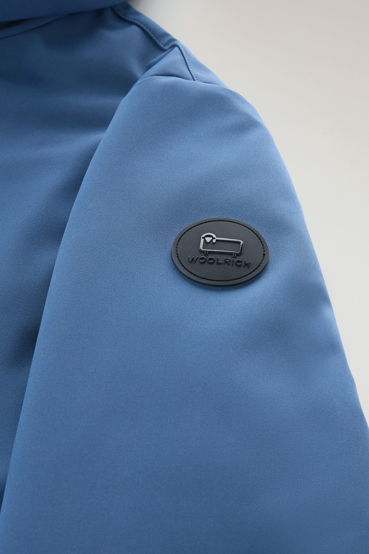 Pacific Jacke aus Tech Softshell Blau photo 7 | Woolrich