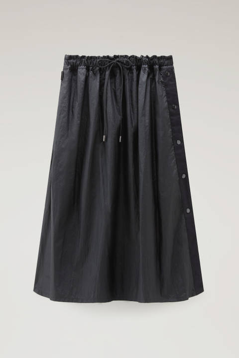 Skirt in Crinkle Satin Nylon Black photo 2 | Woolrich