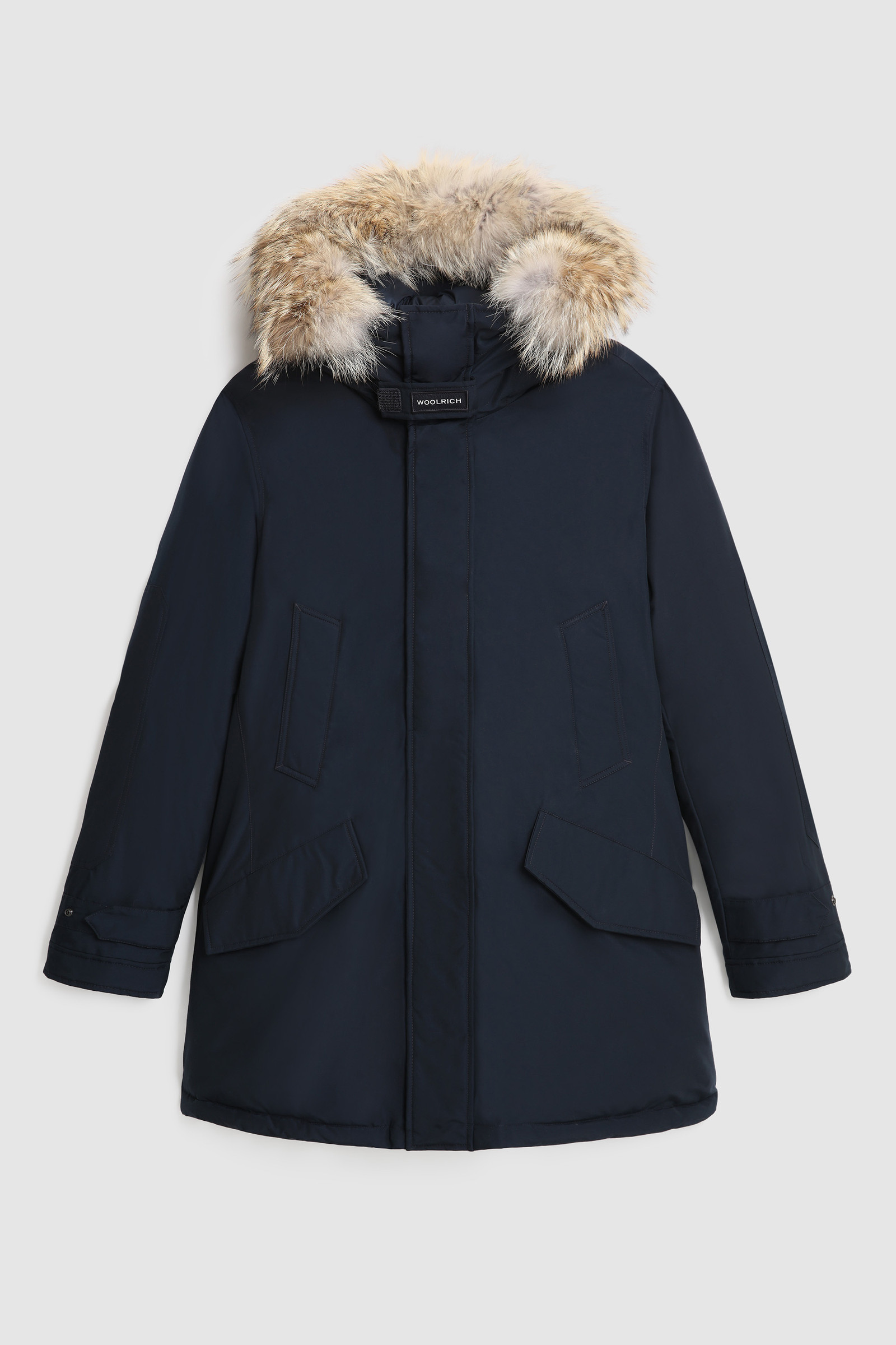 Polar Parka avec col haut et fourrure amovible Bleu photo 7 | Woolrich