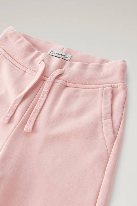 Girls' Fleece Sweatpants Pink photo 2 | Woolrich