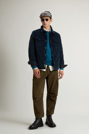 Alaskan Overshirt in Corduroy Blue | Woolrich
