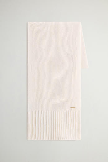 Pure Cashmere Scarf White | Woolrich