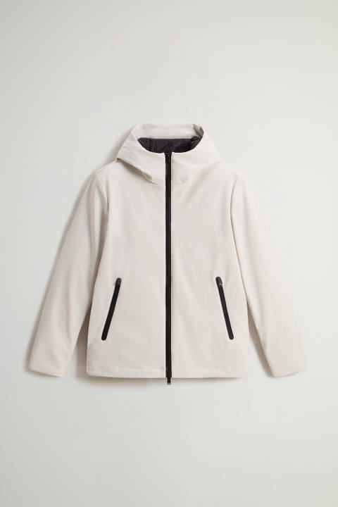 Pacific Jacket in Tech Softshell White photo 2 | Woolrich