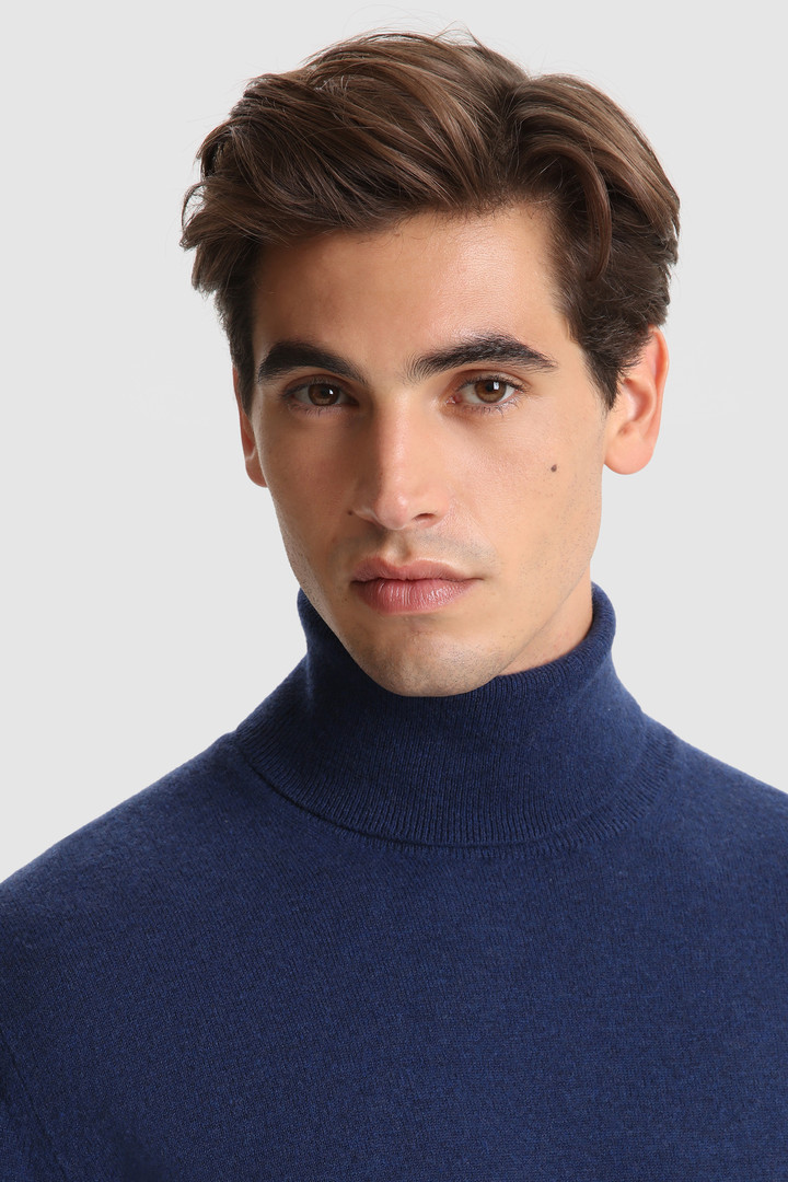 Super Geelong wool Turtleneck Sweater