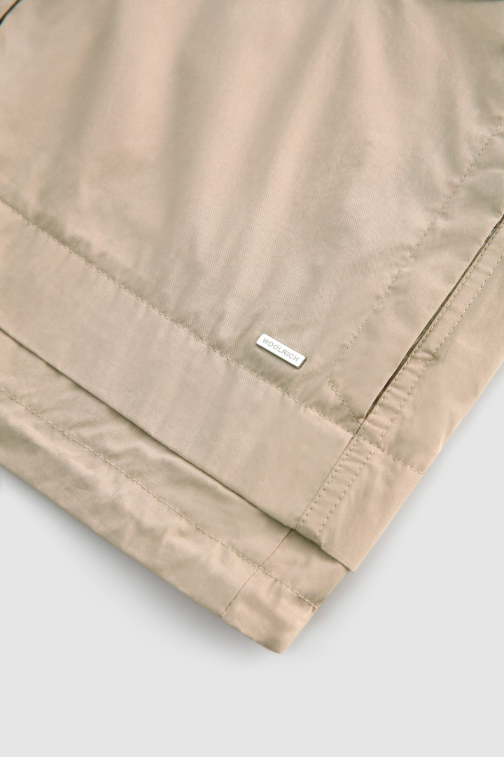 Kendall Jacket in Cotton Nylon Blend Beige photo 7 | Woolrich