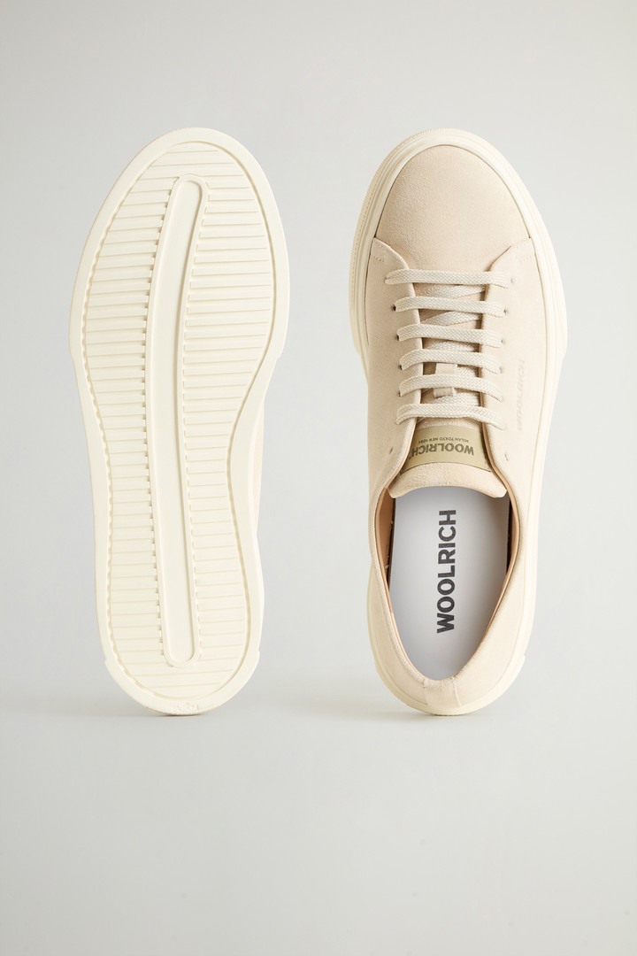 Sneakers Cloud Court aus Veloursleder Beige photo 4 | Woolrich