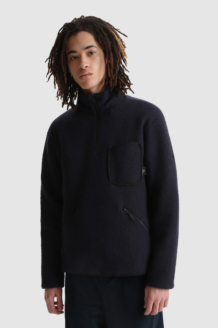 Terra light melton pullover