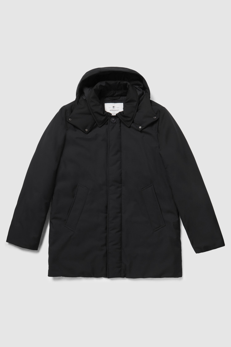 Barrow mac jas met afneembare capuchon