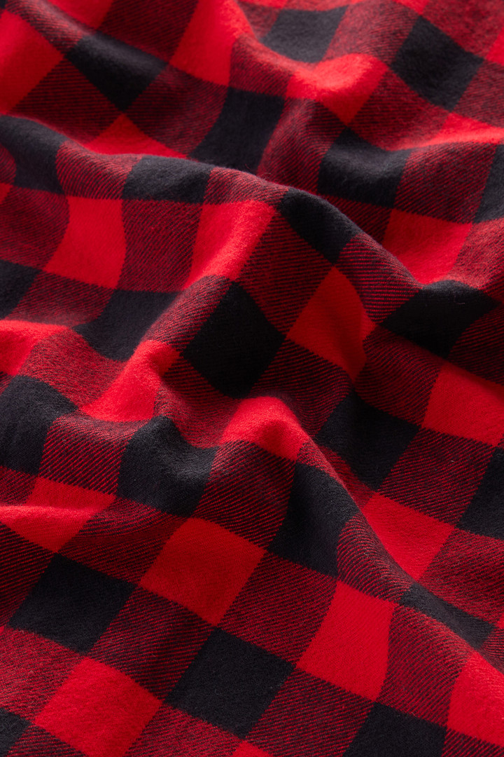 Camicia Traditional a quadri in flanella Rosso photo 9 | Woolrich