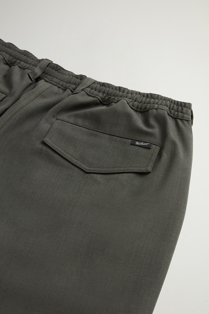 Stretch Wool Shorts with Pockets by Todd Snyder Green photo 8 | Woolrich