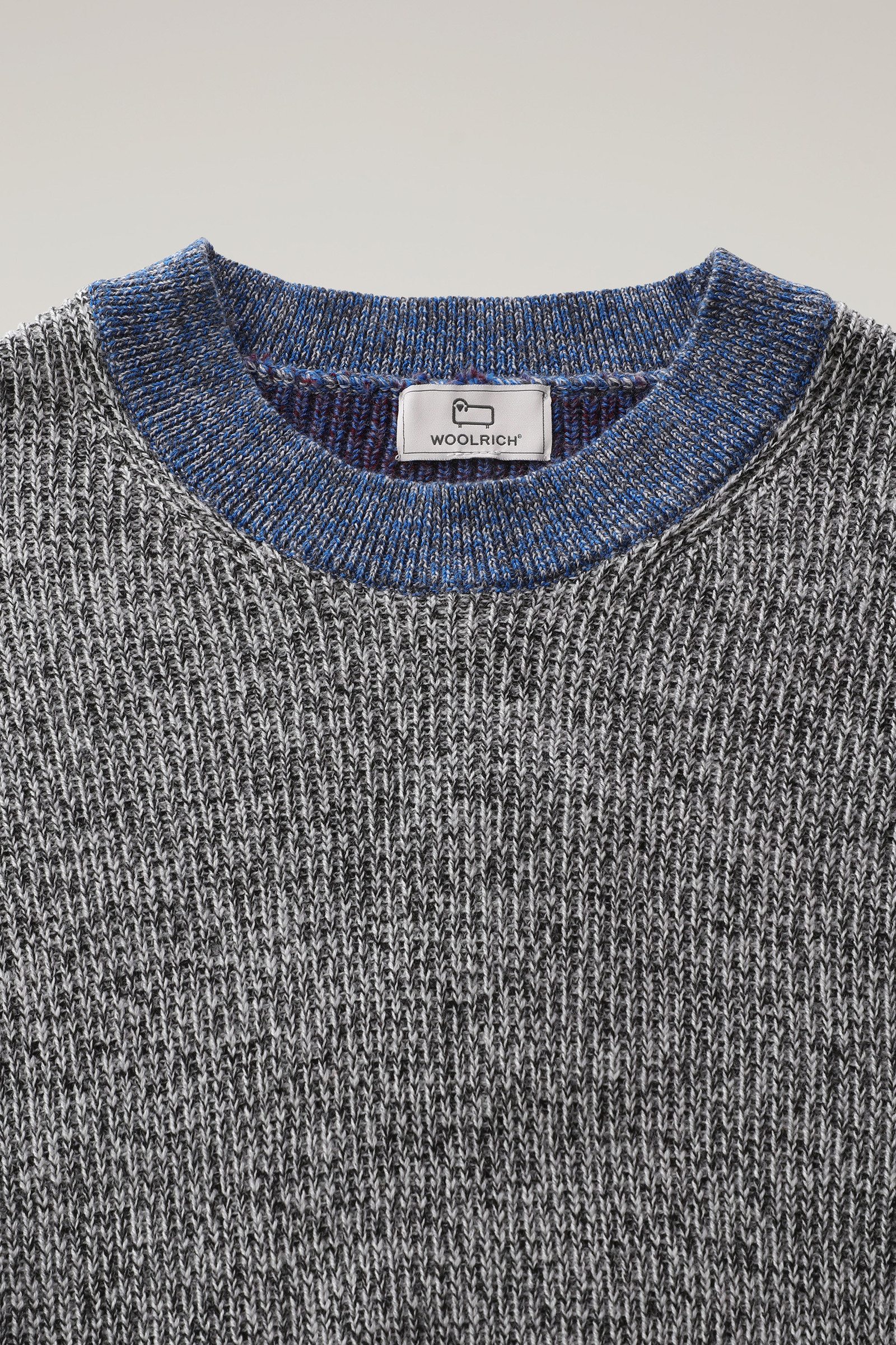 Robe côtelée en blocs de couleur bleu photo 6 | Woolrich