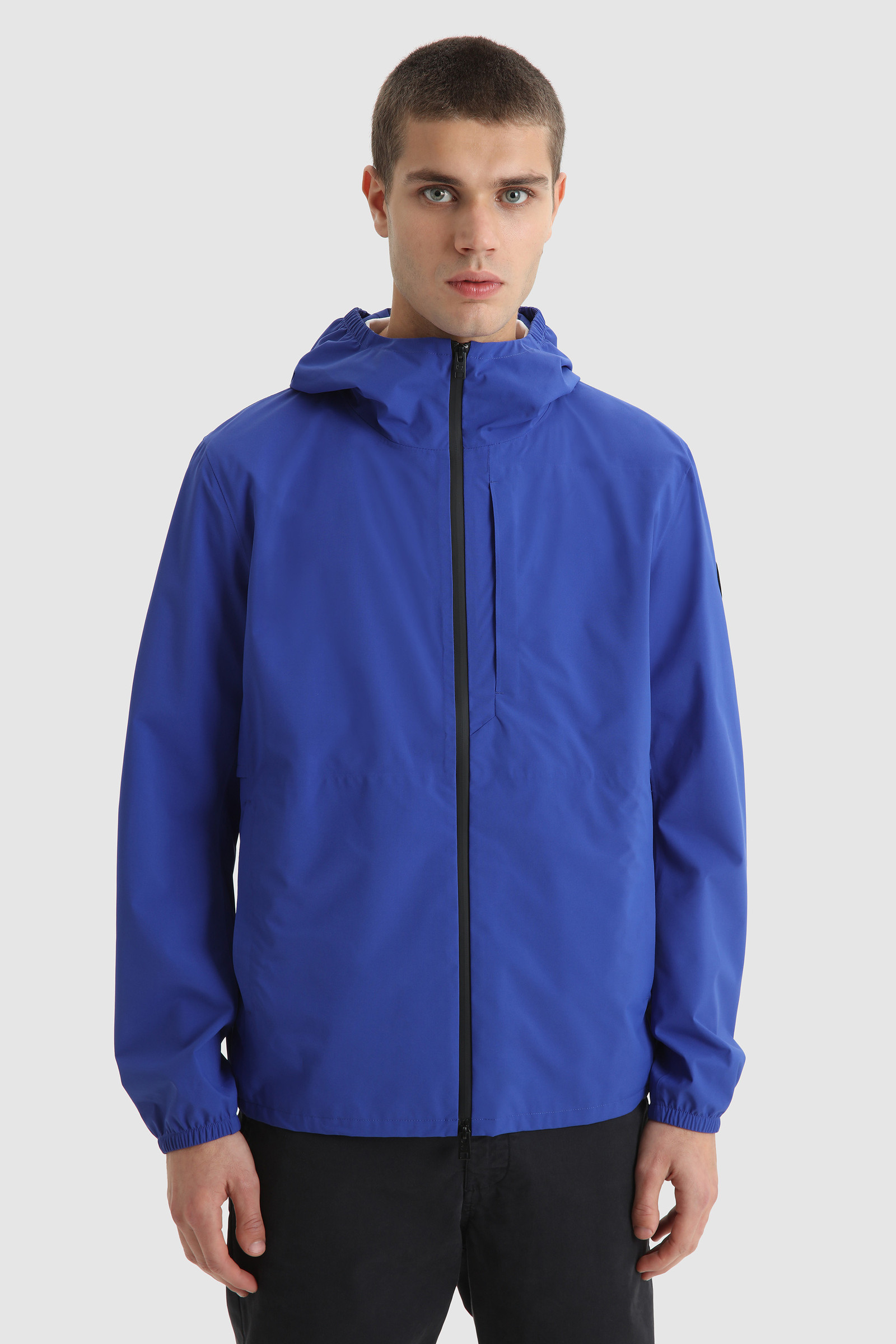 Pacific two-layer waterproof ultralight jacket Blue | Woolrich