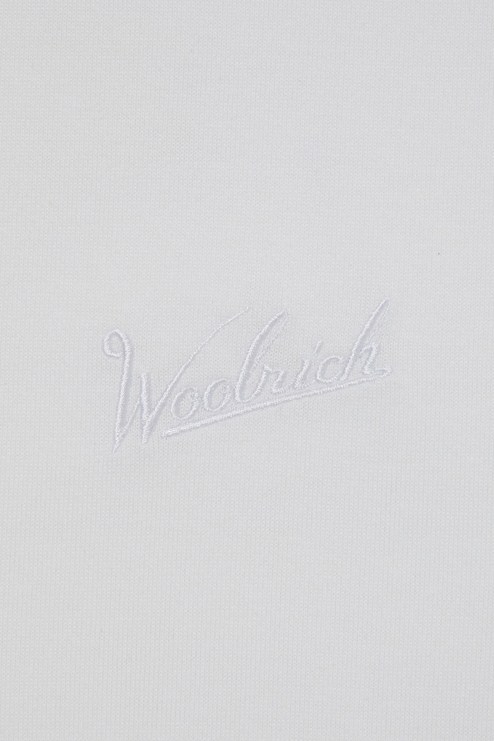 COOLMAX T-shirt with Embroidered Logo White photo 2 | Woolrich