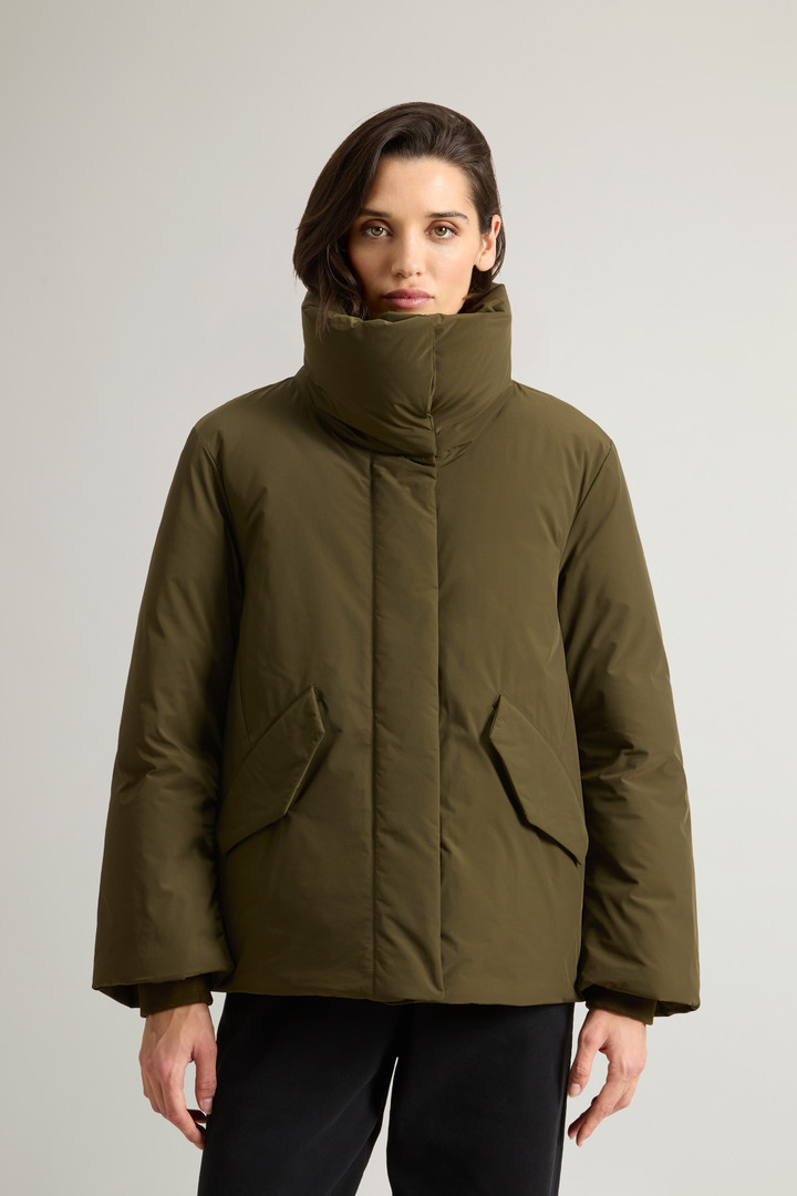 Cocoon Jacke aus Urban Touch Grün photo 1 | Woolrich