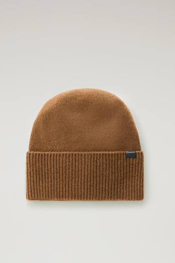Beanie in Pure Cashmere Brown | Woolrich
